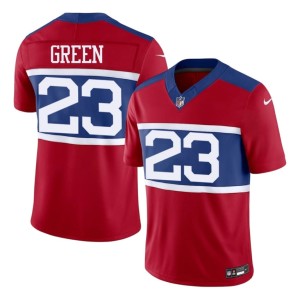 Men #23 Art Green Red G-Men Game Jersey 776336-394