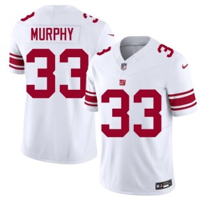 Mens 2026 #33 Caleb Murphy White G-Men Jersey 694796-247