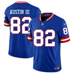 Mens Throwback Calvin Austin III Jints #82 Royal Replica Jersey 502987-383