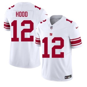 Men New York Football Giants #12 White Colton Hood Limited Jerseys 932705-519