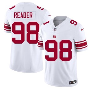 Men Player White #98 Jints DJ Reader Jerseys 569538-317