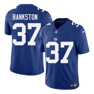 Mens Damon Bankston #37 Player Royal New York Football Giants Jersey 593542-324