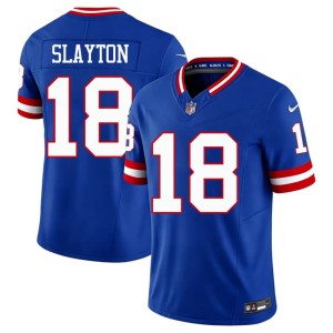 Men NIL Darius Slayton #18 NYG Throwback Royal Jersey 993771-812