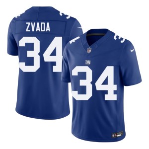 Mens Jints #34 Royal NFL Dominic Zvada Jerseys 681497-107