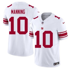 Men 2026-27 Eli Manning White #10 New York Jerseys 478079-640