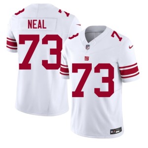 Men Embroidery White Evan Neal #73 New York Football Giants Jersey 648125-281