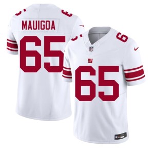 Men White Francis Mauigoa Giants #65 2026 Jerseys 228845-131