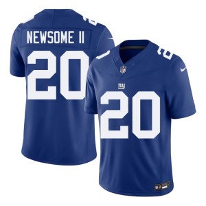 Men's NIL Royal Greg Newsome II #20 Giants Jersey 457809-287