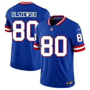 Mens Gunner Olszewski #80 New York Royal Throwback Limited Jersey 562553-468