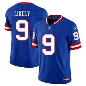 Mens Throwback Royal #9 NIL Jints Isaiah Likely Jersey 120185-166