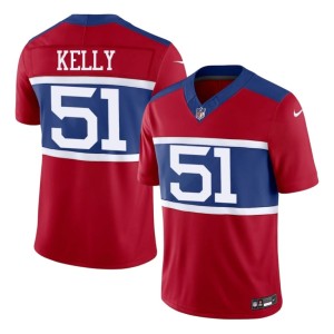 Men Big Blue 2026 #51 Jack Kelly Red Jerseys 855830-364