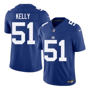 Men's New York Football Giants Royal Embroidery Jack Kelly #51 Jerseys 611025-131
