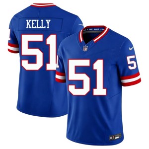 Mens Embroidery Royal Jack Kelly Throwback Giants #51 Jersey 774007-702