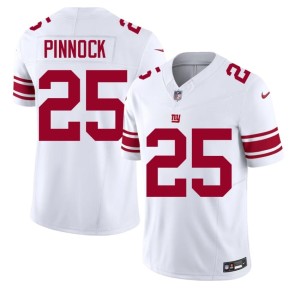 Mens Jason Pinnock White Stitch Giants #25 Jersey 421569-512