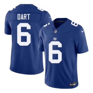 Men 2026-27 Royal Jaxson Dart #6 NYG Jersey 971541-793