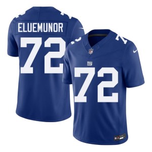 Men #72 Jermaine Eluemunor Royal New York Football Giants Game Jerseys 280129-492