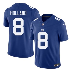 Men #8 Royal Jevon Holland Replica NY Jerseys 643009-698