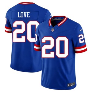 Men's Player Royal #20 Julian Love Throwback Jints Jerseys 937769-828