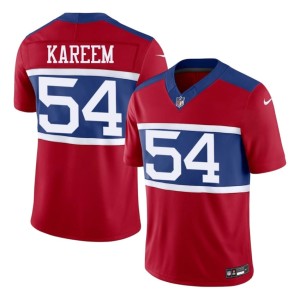 Men's 2026-27 New York #54 Red Khalid Kareem Jerseys 591378-162