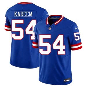 Men Throwback #54 Player Khalid Kareem Royal Jints Jersey 711485-284