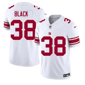 Mens Giants Korie Black White Official #38 Jersey 601457-618