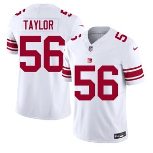Men New York Lawrence Taylor NIL White #56 Jersey 554097-696