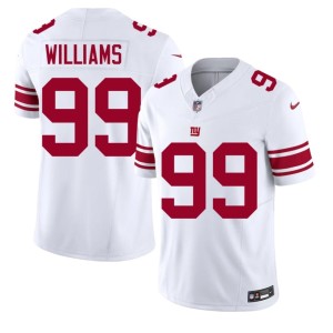 Men's #99 Leonard Williams White New York Football Giants Game Jerseys 945386-976