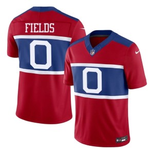 Men's Red Malachi Fields #0 NYG Game Jerseys 611448-520