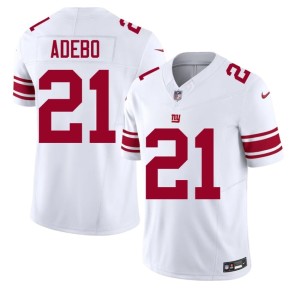 Mens Paulson Adebo White Stitched #21 NY Giants Jerseys 542811-426