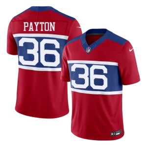 Men #36 Rico Payton Giants Red NIL Jerseys 507374-471