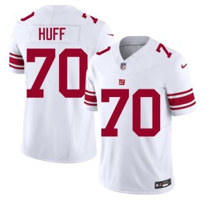 Men's Sam Huff #70 White Player New York Jersey 198245-422