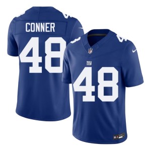 Men Royal #48 Tanner Conner NIL NY Giants Jerseys 464801-648