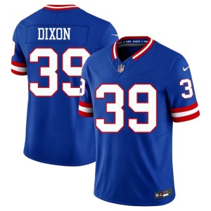 Mens Big Blue Throwback NFL Thaddeus Dixon #39 Royal Jersey 202382-781