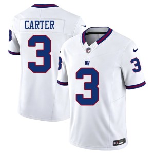 Men Throwback Jints #3 Abdul Carter 2026-27 White Jersey 225465-514