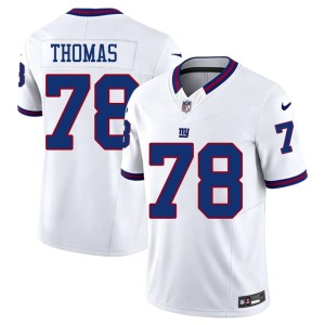 Men's White Throwback Andrew Thomas NFL #78 G-Men Jerseys 794765-574