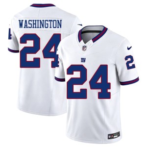 Men's NY Giants #24 White Throwback Ar'Darius Washington Player Jersey 816428-707