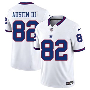 Men's Throwback 2026 #82 Calvin Austin III Giants White Jersey 787587-983