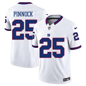 Men's Throwback Jints #25 Limited White Jason Pinnock Jersey 341670-713