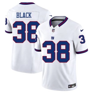 Mens NIL Throwback #38 New York Korie Black White Jerseys 866632-429