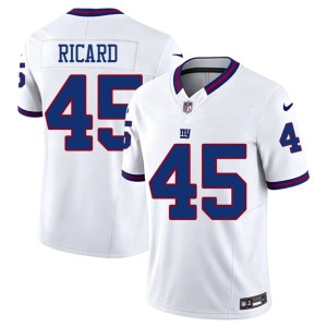 Mens #45 White 2026 New York Throwback Patrick Ricard Jerseys 714781-742