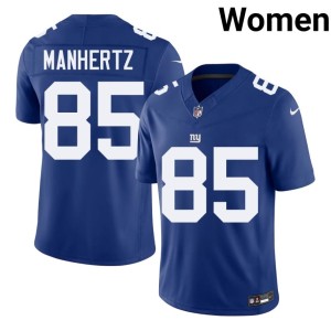 Womens Royal Chris Manhertz #85 Big Blue NFL Jerseys 500658-968