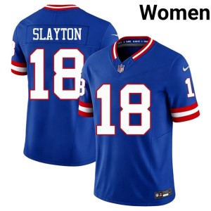 Women 2026 Darius Slayton #18 Throwback NY Royal Jersey 556867-210