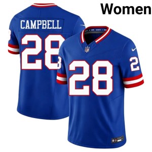Women's Royal Player #28 Elijah Campbell Jints Throwback Jersey 641331-260
