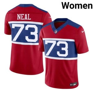 Women's Red 2026 Evan Neal #73 Jints Jerseys 276285-646