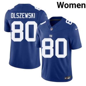 Womens Royal G-Men #80 2026 Gunner Olszewski Jersey 459002-839