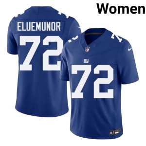 Women #72 Jermaine Eluemunor 2026 Big Blue Royal Jersey 605981-469