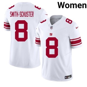 Women 2026-27 G-Men JuJu Smith-Schuster White #8 Jersey 423217-986