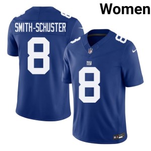 Womens New York Giants JuJu Smith-Schuster Game #8 Royal Jerseys 647784-107