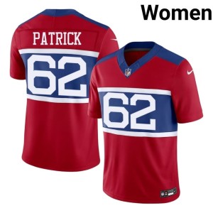 Women's Red #62 Lucas Patrick G-Men 2026 Jersey 881174-272