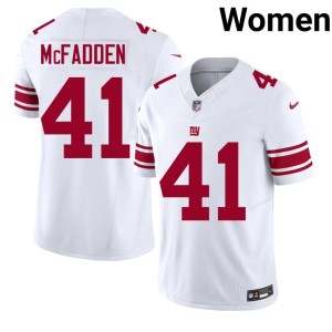 Women's New York Giants #41 2026 Micah McFadden White Jerseys 309060-266